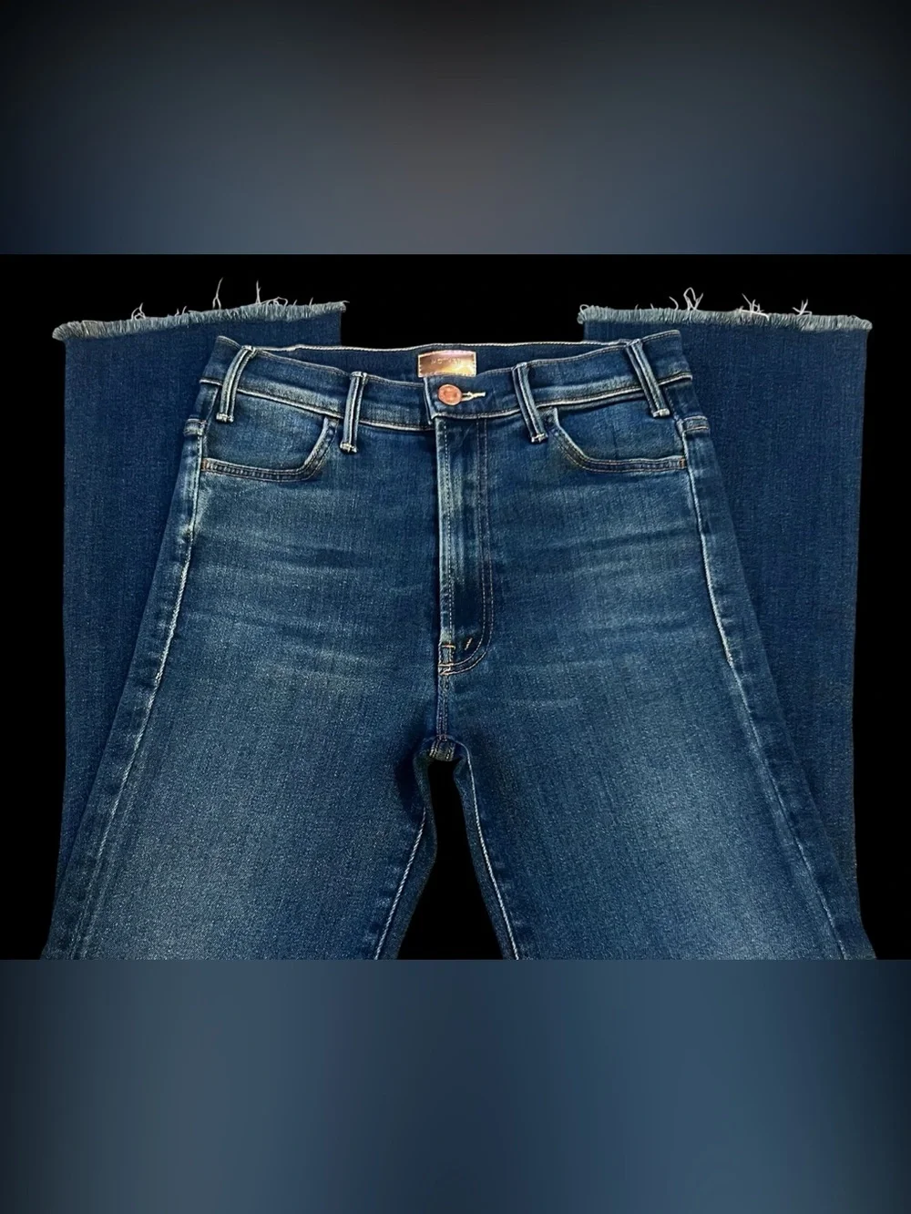 MOTHER Hustler Ankle Fray, Size 26 - Picture 10 of 16
